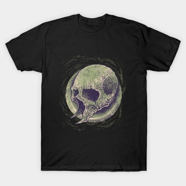 Skull Green Goblin T-Shirt by bangsart